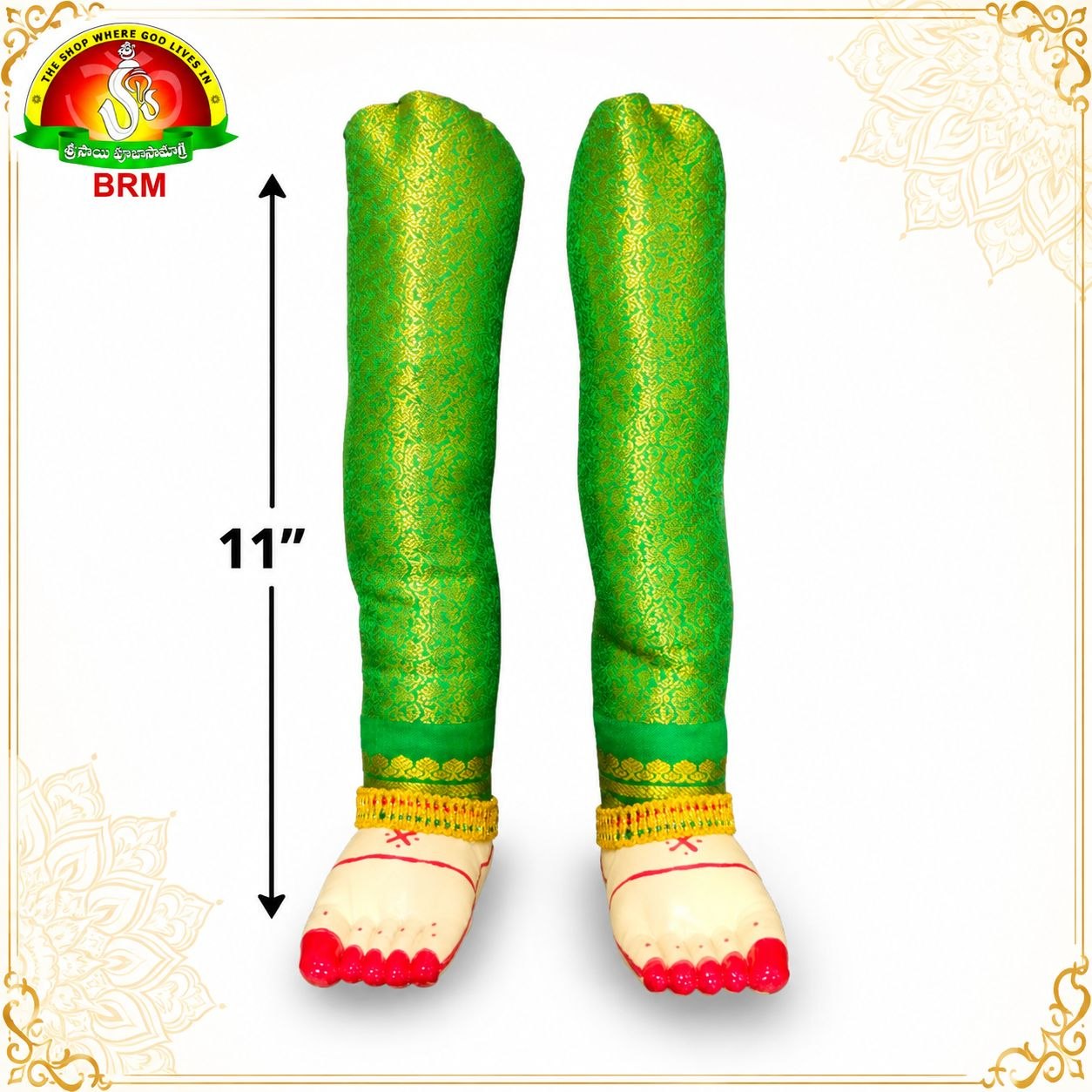 Cotton Fabric Goddess Hands & Legs Set | Varalakshmi Devi & Gowri Doll Alankaram