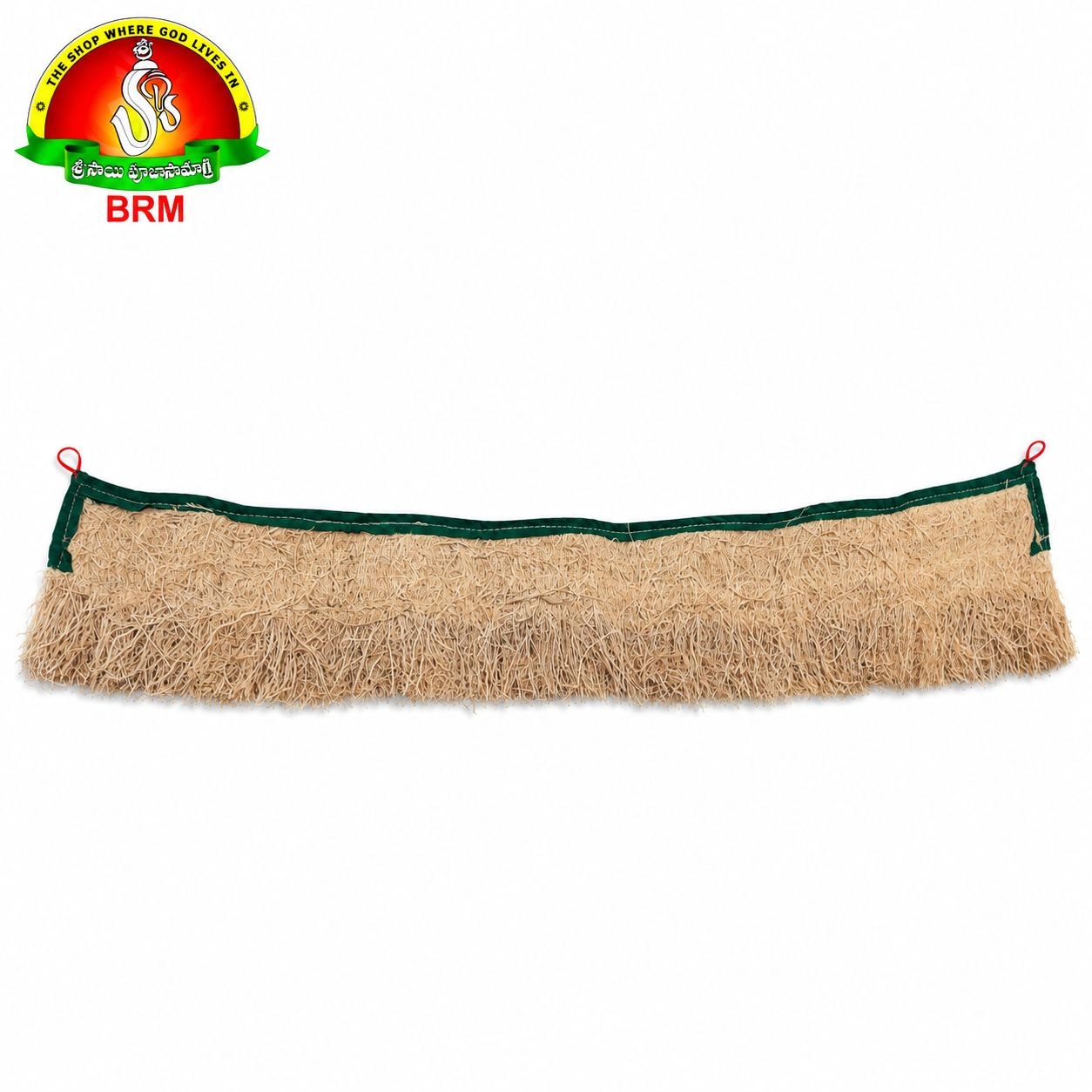 Natural Vattiverla Thoranam (Vetiver Door Hanging) – 36 Inch