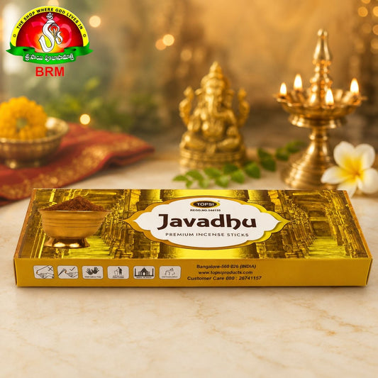 Javadhu Agarbathi Sticks | Traditional Fragrance Incense Sticks for Pooja, Temple & Home