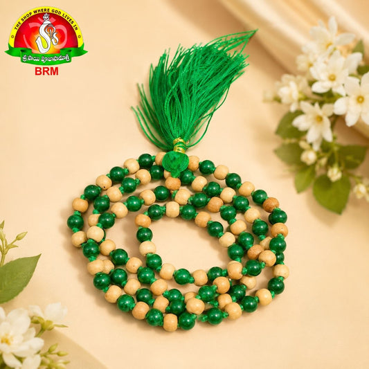 Varahi Diksha Mala Green Colour
