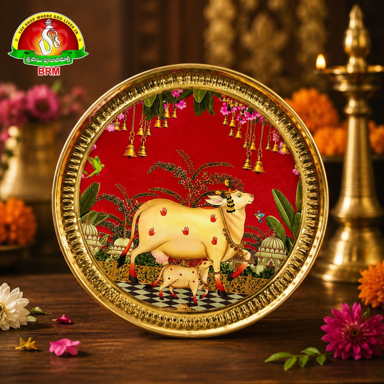 Brass Fancy Plate | Three Sizes Available