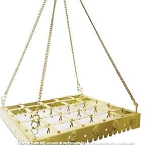 BRASS PALAVELLI 12x12 INCH