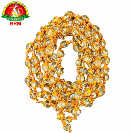 Spatika Mala for Diksha – Big Size | Copper Wire Making