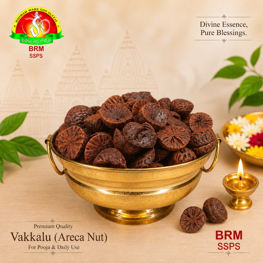 Premium Vakkalu (Betel Nut / Supari) for Pooja – Pure & Selected Quality