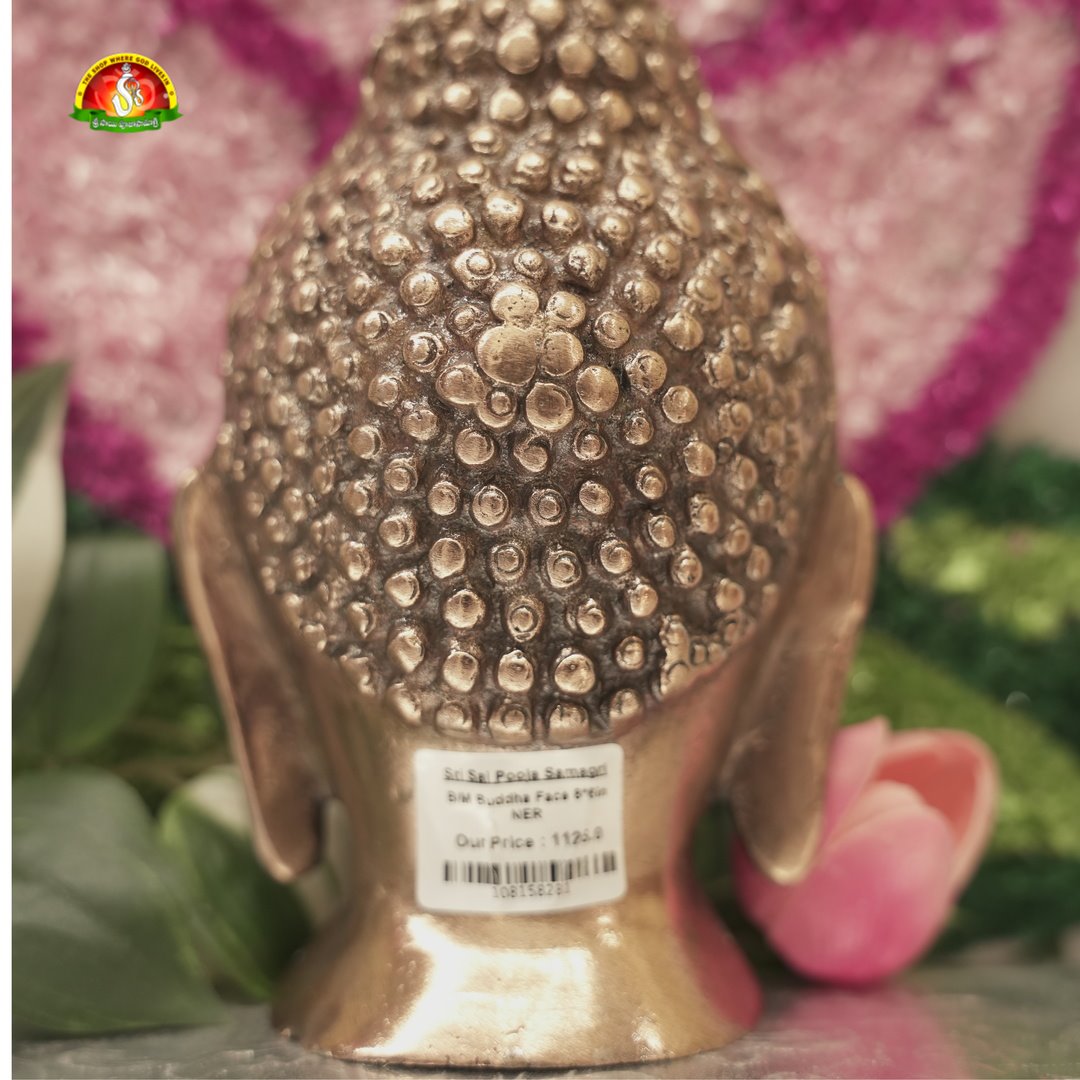 Premium Black Metal Buddha Idol – 9inch Elegant Spiritual Home Décor Statue