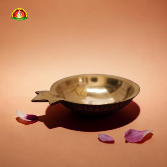 Brass Madhu Deepam for Daily Deeparadhana, Home Temple & Pooja