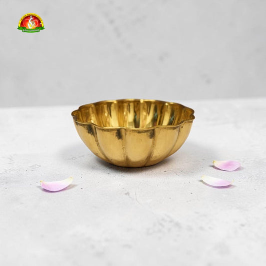 Brass Lotus Bowl for Pooja, Festivals & Return Gifts