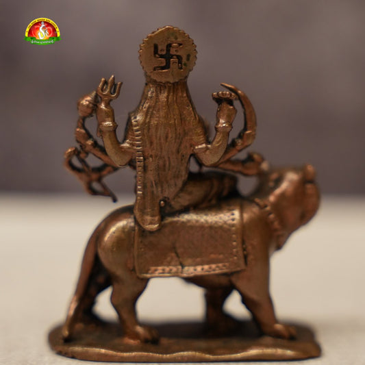 Panchaloha Durga Matha Idol – Sacred Durga Devi Murti for Pooja & Protection