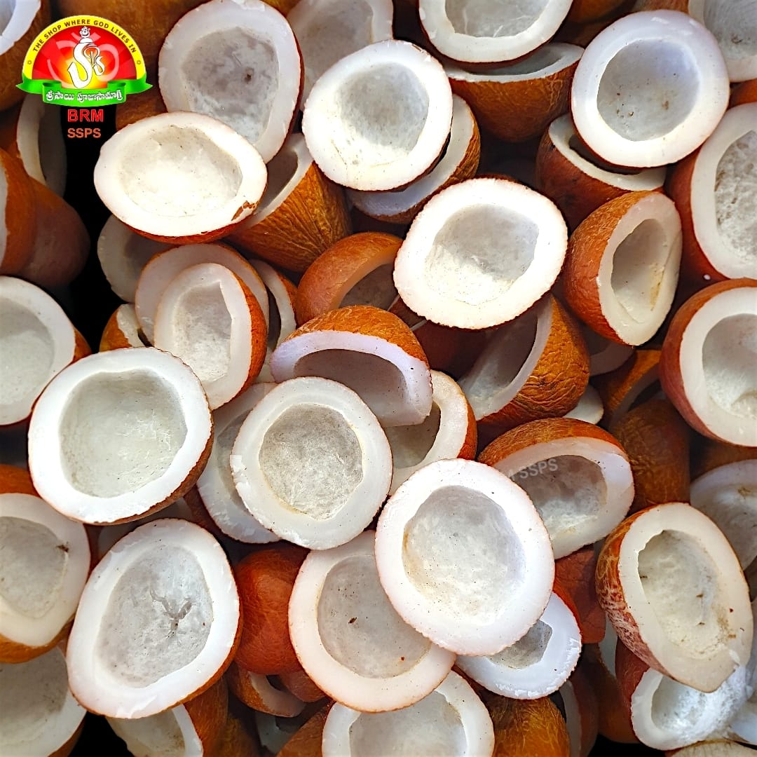 Natural Dry Coconut Pieces for Pooja – Fresh Kopra