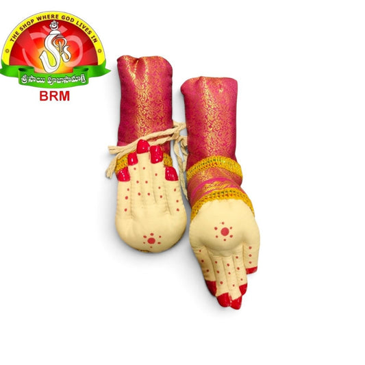 Cotton Fabric Goddess Hands & Legs Set | Varalakshmi Devi & Gowri Doll Alankaram