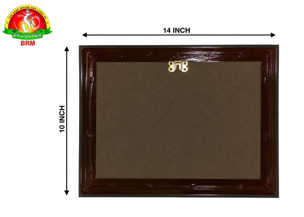 Srinivasa Kalyanam Matte Finish Photo Frame – 14 x 10 Inch | Lord Venkateswara Divine Wall Frame