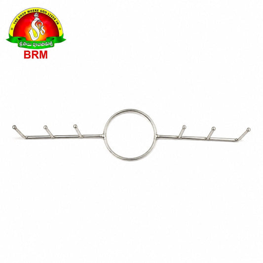 Silver Varalakshmi Pooja Flower Stand