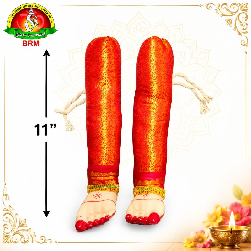 Cotton Fabric Goddess Hands & Legs Set | Varalakshmi Devi & Gowri Doll Alankaram