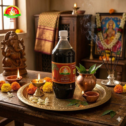 Pure Neem Oil for Pooja & Traditional Use – Natural & Sacred
