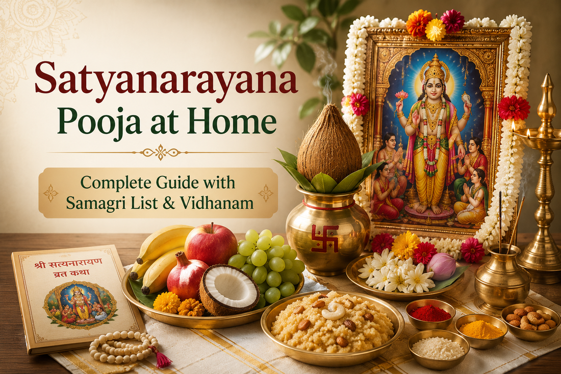 Satyanarayana Swamy Vratham Pooja Vidhanam: Step-By-Step Guide for Home