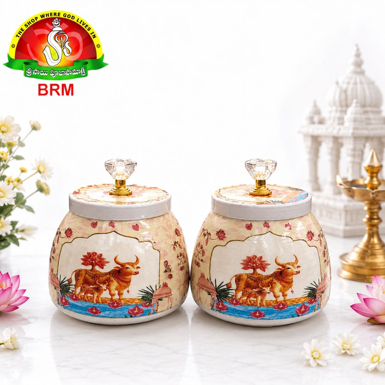 Premium Gift Hamper Basket with 2 Containers