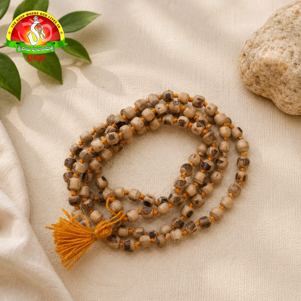 Original Tulsi Mala 108 Beads 7mm