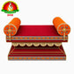 Fancy Velvet Simhasanam Sofa for Varalakshmi Vratham