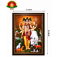 Sri Dattatreya Swamy Matte Finish Photo Frame 14×18 Inch