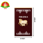 Pooja Backdrop - Gomata with Muggu Design | 5 × 8 Feet