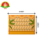 Pelli & Pooja Door Decoration Backdrop | Banti Puvvulu, Thoranam & Arati Chettu Design | 8×5 Ft