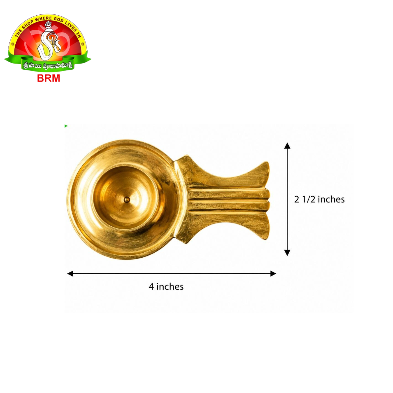 Panavattam for Shiva Lingam | Brass Shiva Lingam Base (Peetham) | Available in 2 Sizes