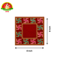 Swastik Design Velvet Pooja Asanam