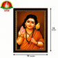 Matte Finish Bala Kumara Swamy Photo Frame | Lord Subrahmanya Swamy | 10 x 14 Inches