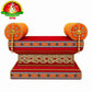 Fancy Velvet Simhasanam Sofa for Varalakshmi Vratham