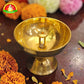 Brass Nandha Pyali Deepam with Stand for Pooja & Home Temple