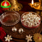 108 Silver Lotus Flowers (Thamarapuvvu) for Pooja – Premium Devotional Set