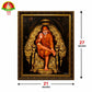 Mat Finish Sai Baba Photo Frame