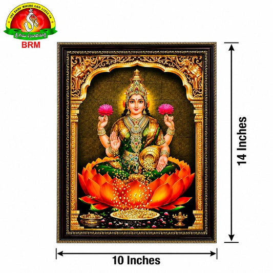 Divine Goddess Lakshmi Devi Photo Frame