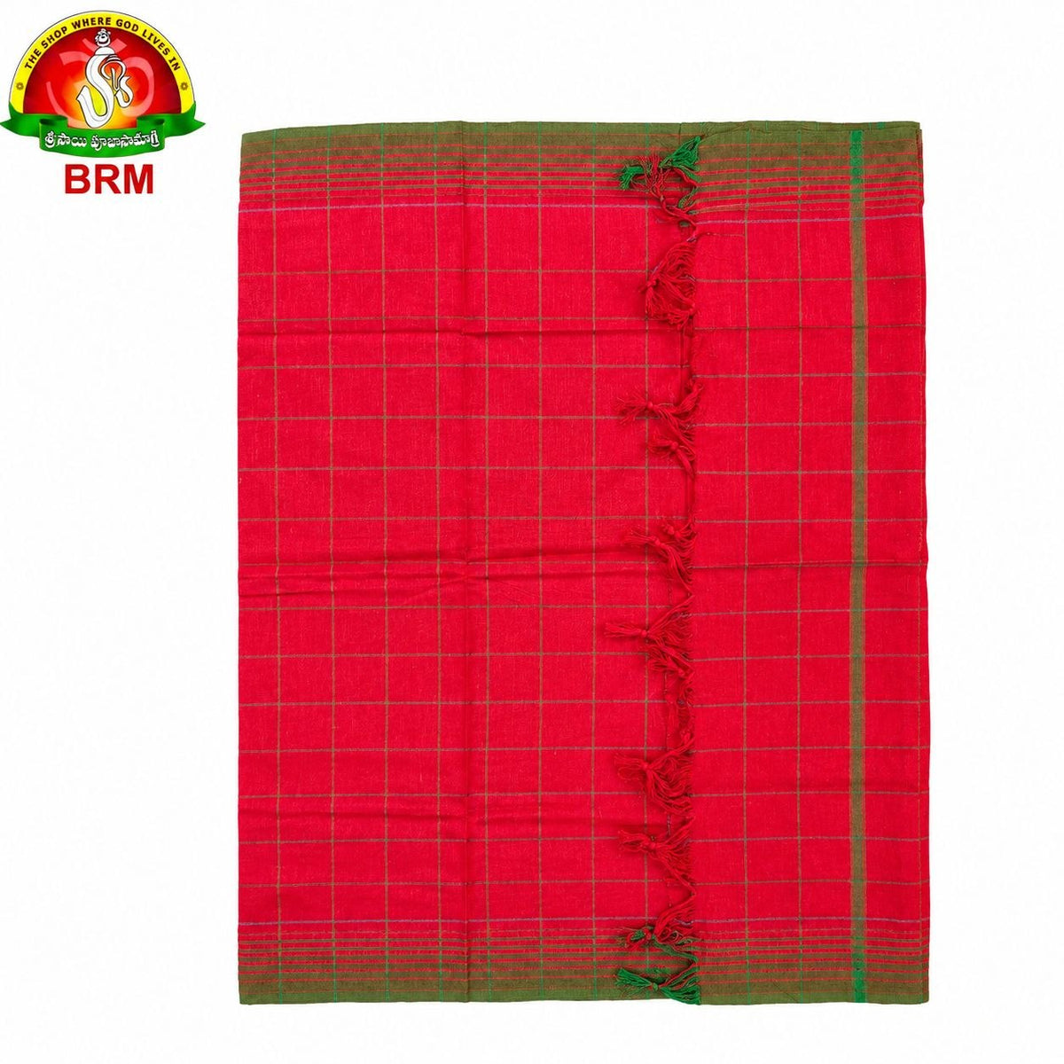 Big Size Red Kanduva (Towel) for Durga Devi Dhicha or Mala |