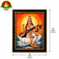 Goddess Saraswathi Mata Matte Finish Photo Frame – 14 × 10 Inch