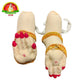 Reusable Cotton Fabric Goddess Hands & Legs Set For Varalakshmi Devi & Gowri Doll Alankaram