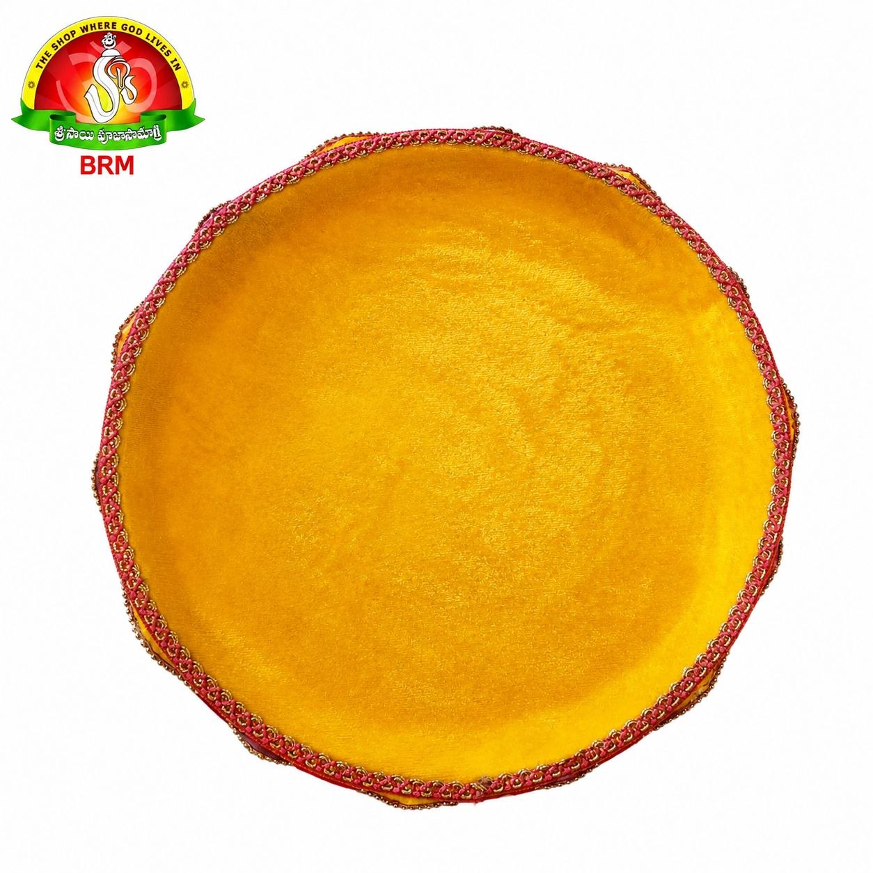 Small Thermocol Ammavari Pooja Lotus Stand | Goddess Alankaram Decorative Stand