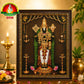 Lord Balaji Matte Finish Photo Frame – 14 x 10 Inch | Divine Venkateswara Wall Frame for Home Temple