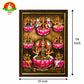 Ashta Lakshmi Matt Finish Photo Frame – Waterproof  (14×10 Inch)