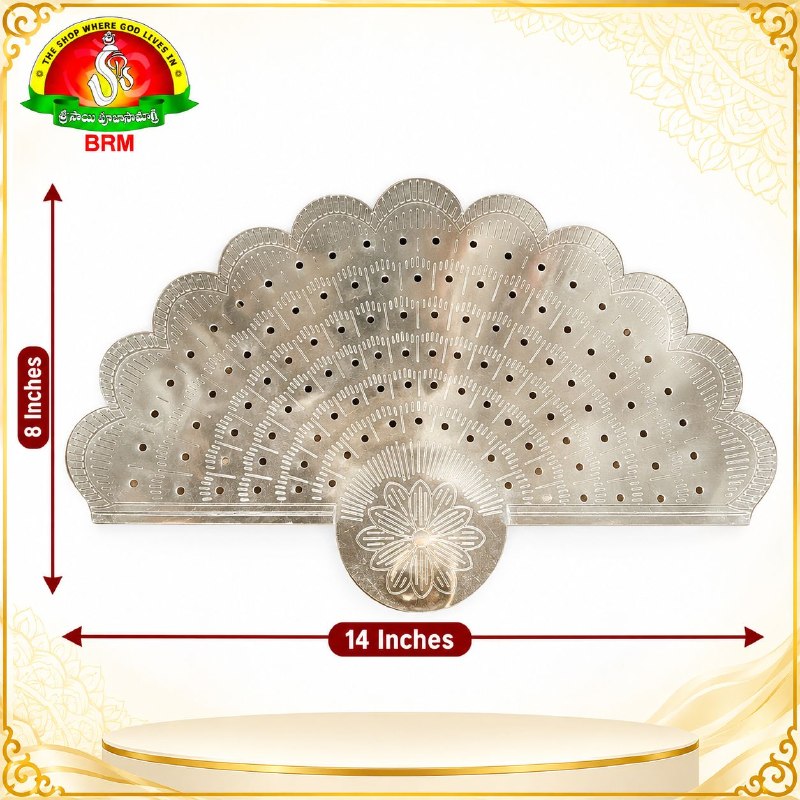 German Silver 108 Lotus Flowers Singaram Stand for Varamahalakshmi Pooja | Decorative Alankaram Stand