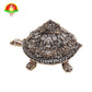 Pure Silver Plated Sri Chakram on Tortoise with Ashta Lakshmi for Vastu & Prosperity