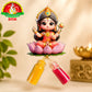 Lakshmi Haldi Pasupu Kumkuma Set | Acrylic Goddess Lakshmi with Pasupu & Kumkuma Bottles