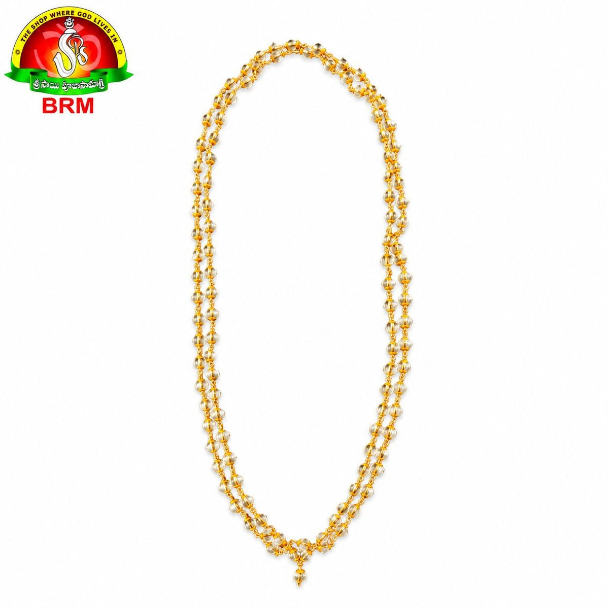Spatika Mala for Diksha – Big Size | Copper Wire Making
