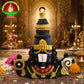 Gold Coloured Balaji Head Wall Hanging .