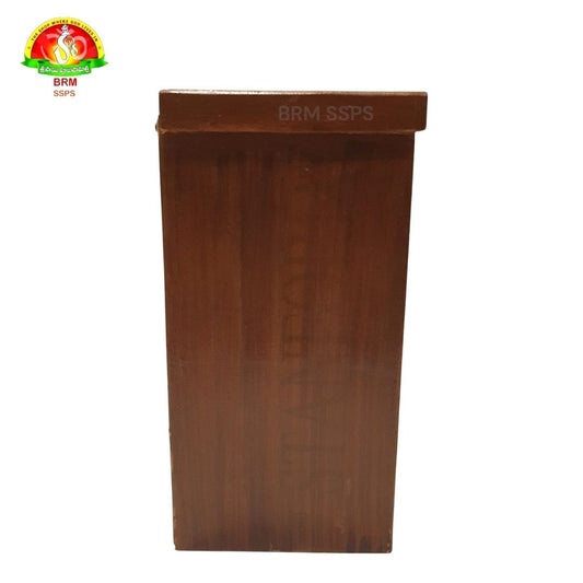Wooden Mandiram Without Doors – 16 × 16 × 8 inch | Pooja Temple