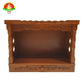Wooden Mandiram Without Doors –18 × 24 × 12 inch  Pooja Temple