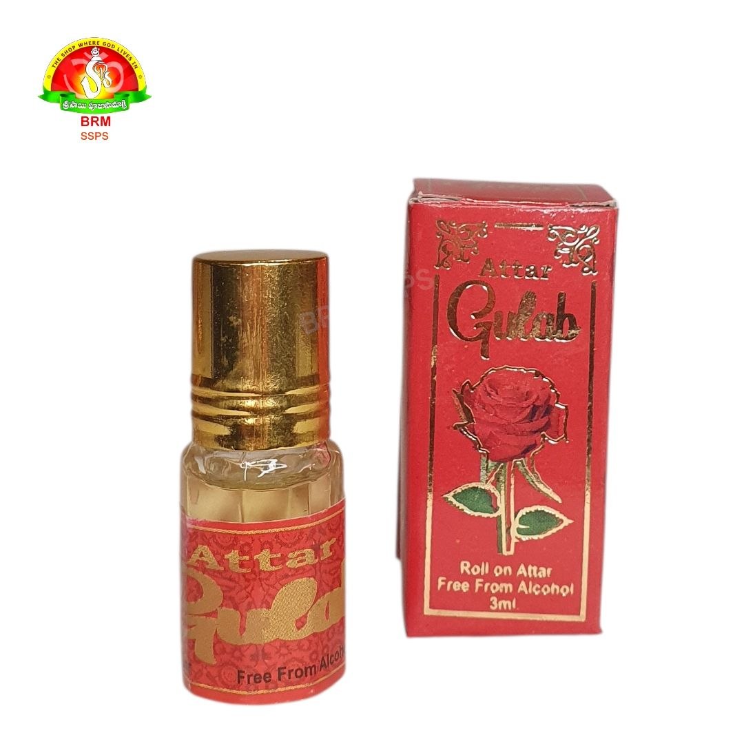 Premium Gulab Attar (Rose Scent) for Pooja