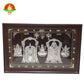 Padmavati Balaji Pure Silver Plated Photo Frame with Fiber Glass – Premium Spiritual Wall Decor