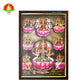 Ashta Lakshmi Matt Finish Photo Frame – Waterproof  (14×10 Inch)