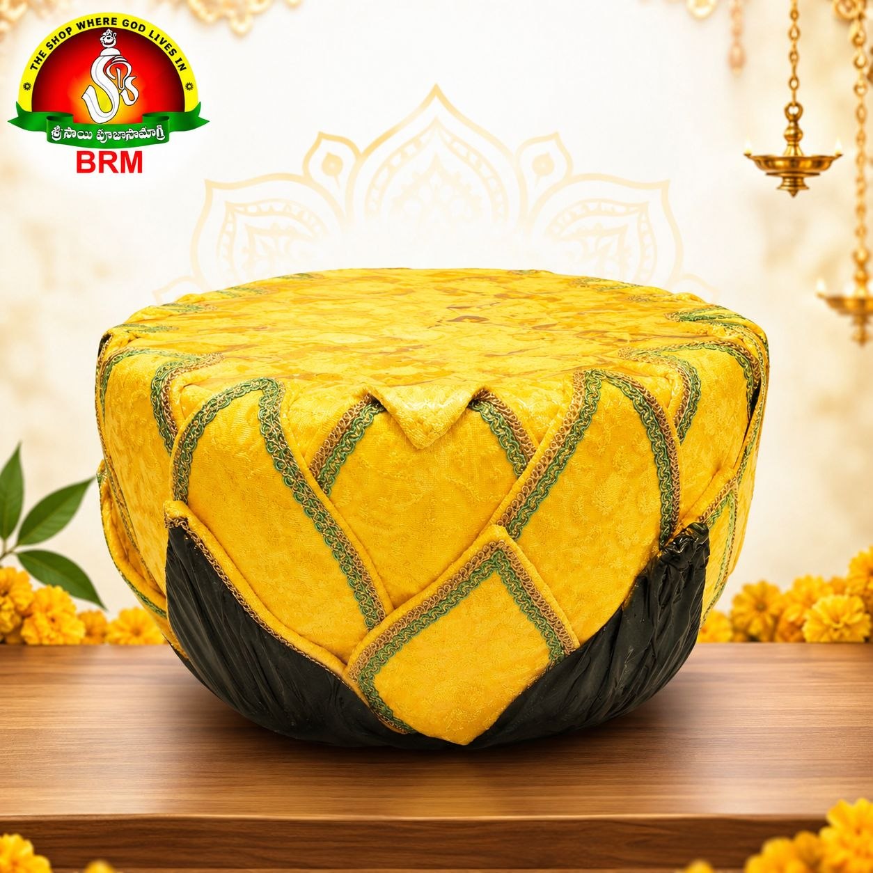 Fiber Lotus Stand for Ammavari Pooja